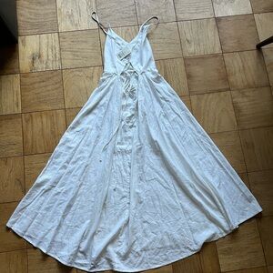 a new day White Sleeveless Maxi Dress